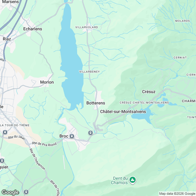 Construction de 3 villas individuelles - Karte