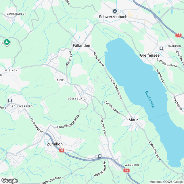 Ankündigung: 6 Eigentumswohnungen in Ebmatingen - Karte
