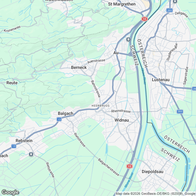 Ankündigung: 2.5-Zimmer-Eigentumswohnung in Heerbrugg - Karte