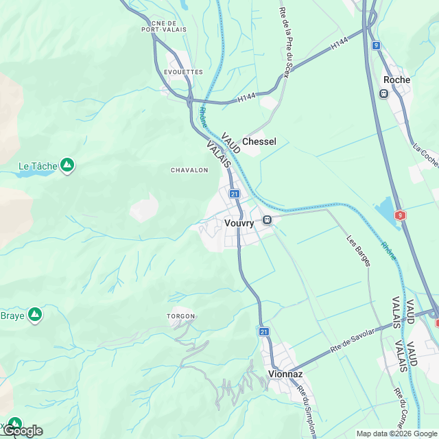 Construction d'un immeuble de 5 appartements - Karte
