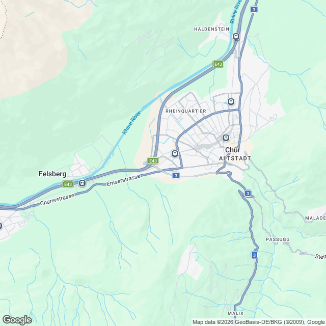 Moderne 3.5-Zimmer Wohnung in Kleinbruggen - Karte