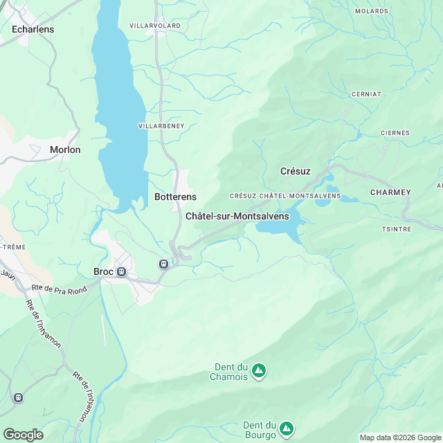 Construction de 4 villas familiales - Karte