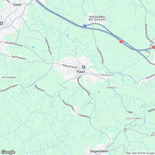 Projektankünding Neubau EFH und/oder MFH - Karte