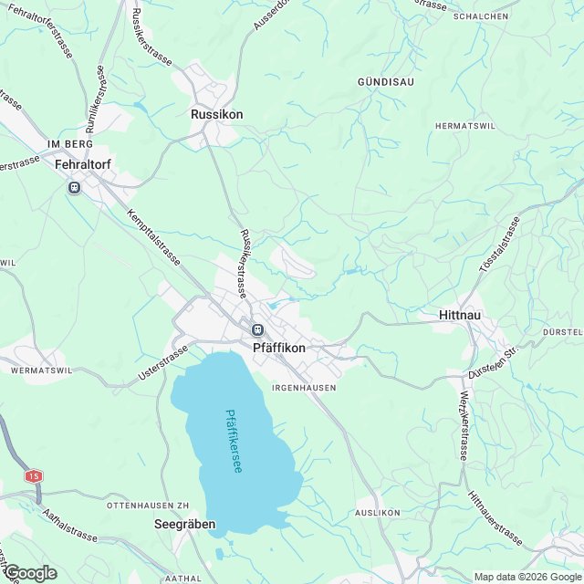 Exklusive 6.5-Zimmer Haushälfte in Pfäffikon ZH - Karte