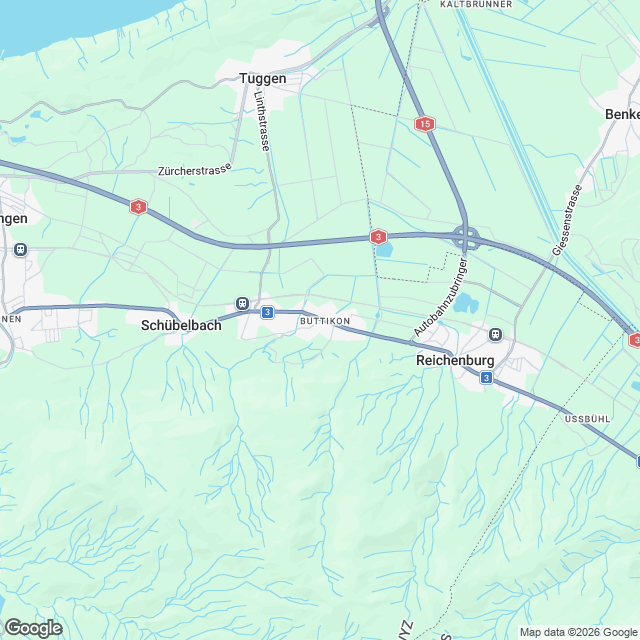 Ankündigung Neubauprojekt in Buttikon - Karte
