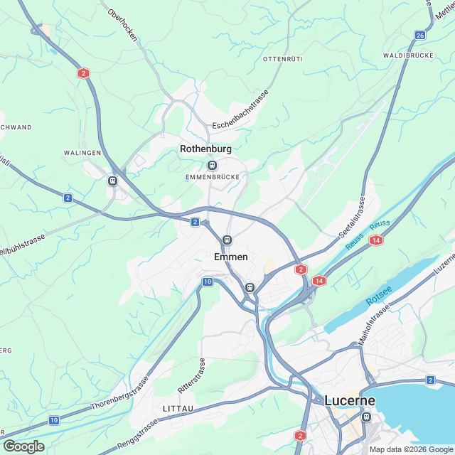 Wohnüberbauung Sonne - Karte