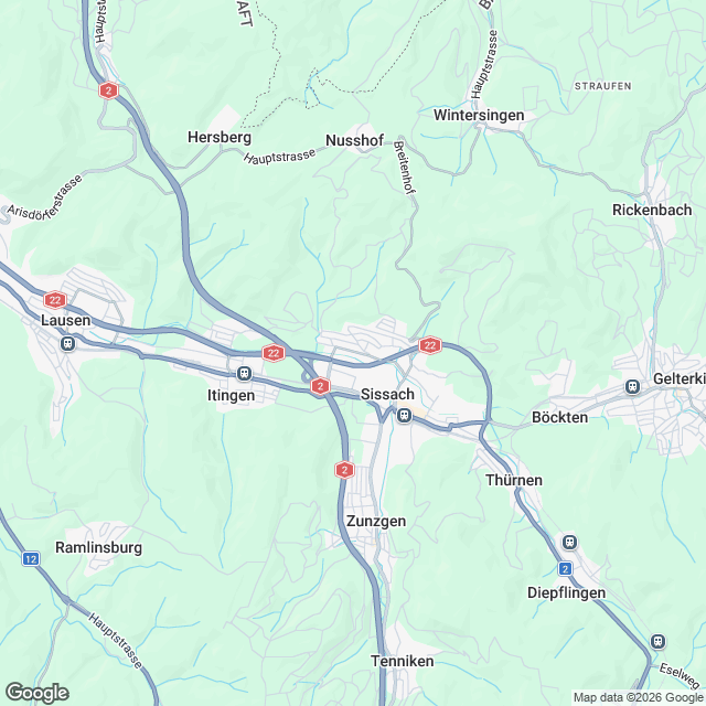 Neubau Mehrfamilienhaus mit Autoeinstellhalle - Karte