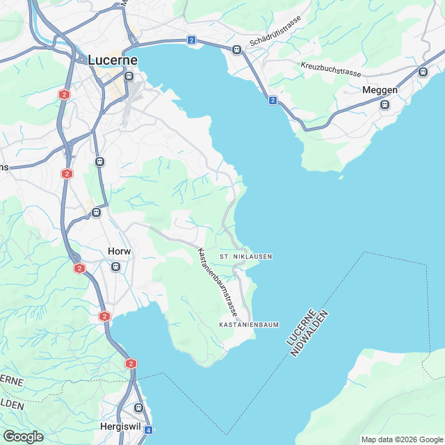 Exklusive 5.5-Zimmer Gartenwohnung in St. Niklausen LU - Karte