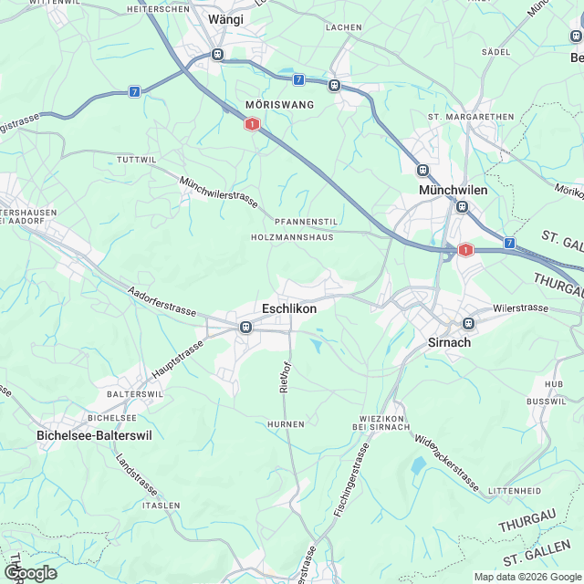 Überbauung Quant 5 MFH und 2 REFH - Karte