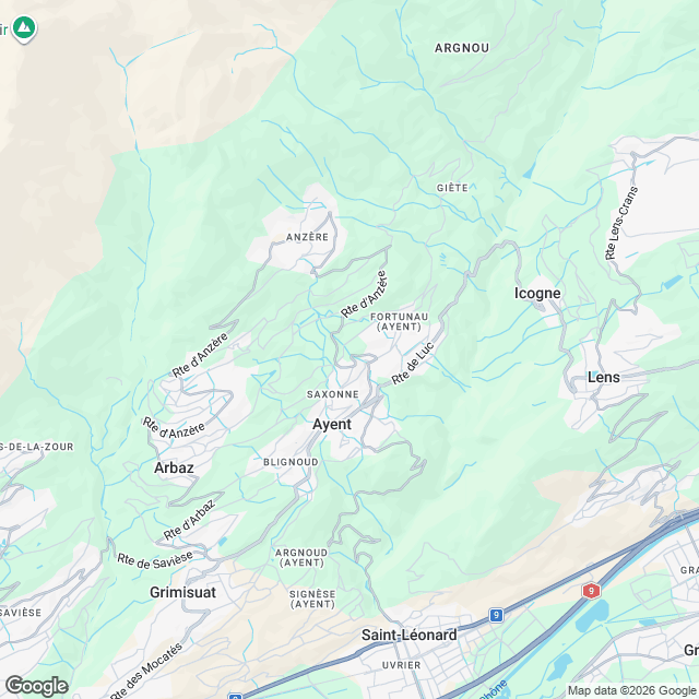 Construction de deux immeubles de 5 appartements - Karte