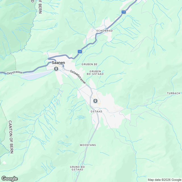 Neubau von zwei Mehrfamilienchalets - Karte