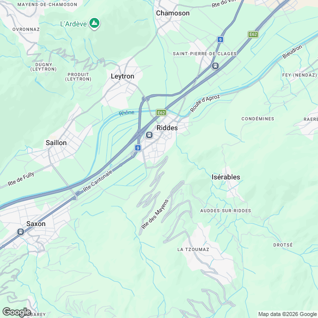 Construction de deux bâtiments d'habitats groupés - Karte