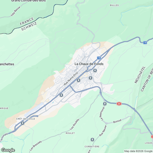 Création de 18 unités d'habitations - Karte