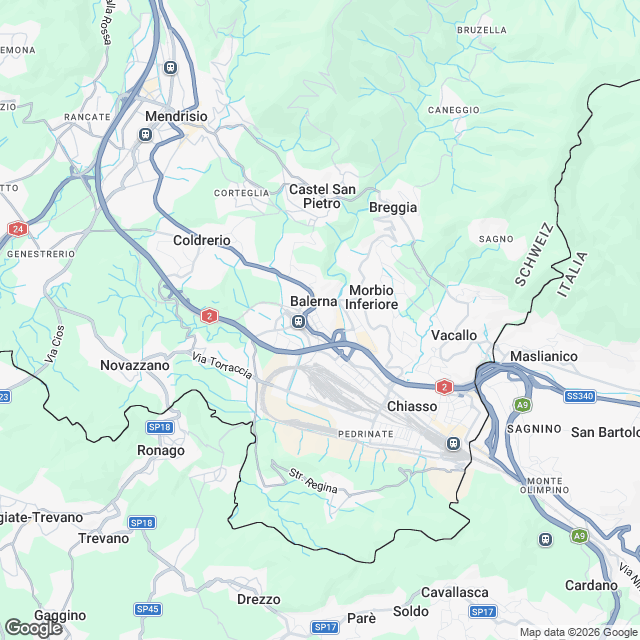 Costruzione plurifamiliare più cinque unifamiliari - Karte