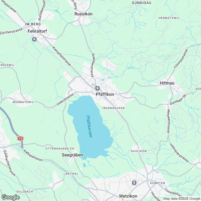 4 moderne Eigentumswohnungen in Pfäffikon ZH - Karte