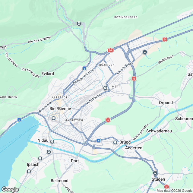 Neubau Wohn- und Geschäftsüberbauung - Karte