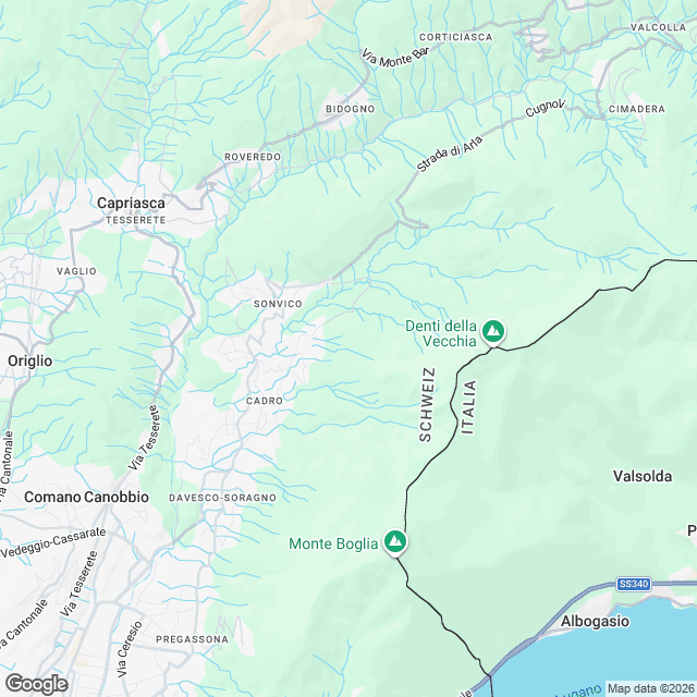 Costruzione tre unifamiliari contigue - Karte