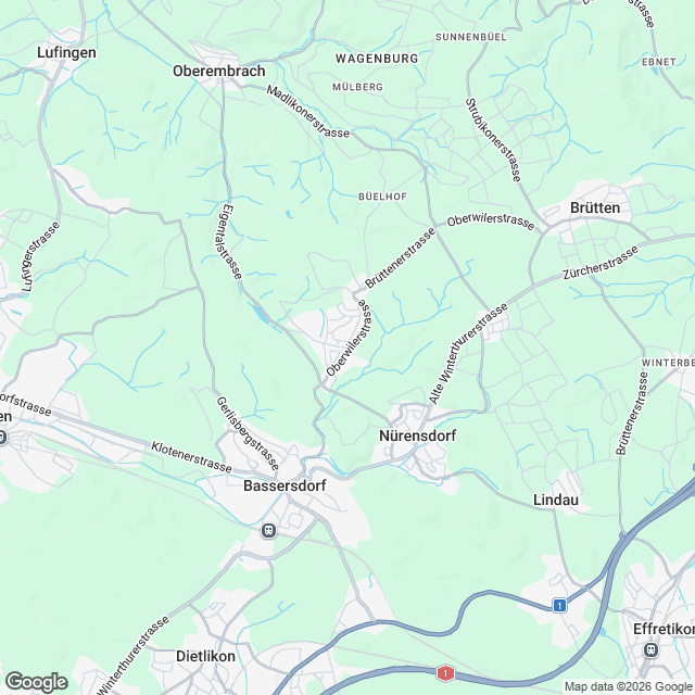 Projektankündigung in Birchwil - wo Aussicht zu Hause ist - Karte