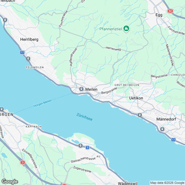 Projektankündigung – Eigentumswohnungen in Meilen - Karte