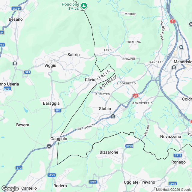 Costruzione due palazzine residenziali - Karte