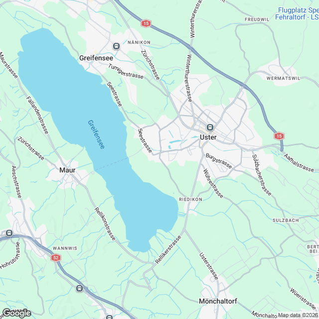 11 exklusive Eigentumswohnungen in Uster - Karte
