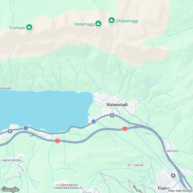 Eigentumswohnungen am Walensee - Karte