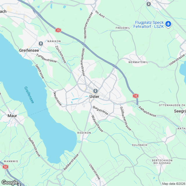 Ankündigung: 2.5-Zimmer-Mietwohnung im Stadtkern von Uster - Karte