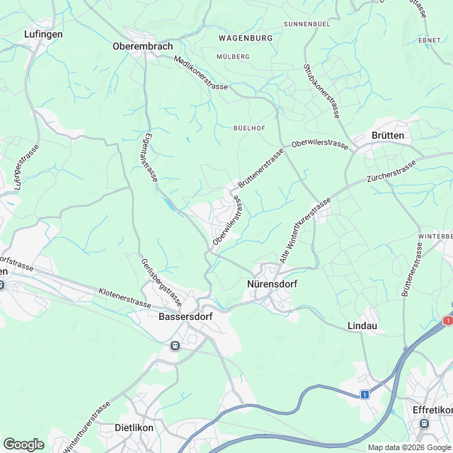 Projektankündigung in Birchwil - wo Aussicht zu Hause ist - Karte