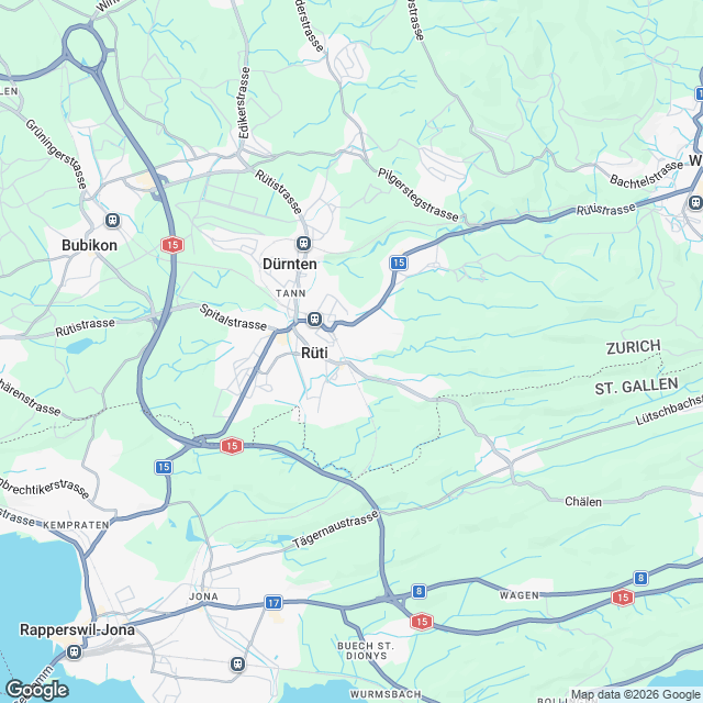 Überbauung Trümmlenweg - Karte