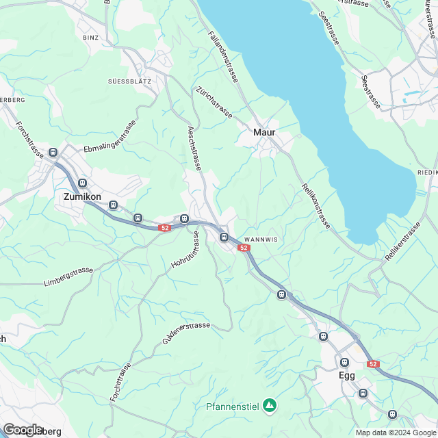 5.5-Zimmer-Eigentumswohnung Aesch-Maur - Karte