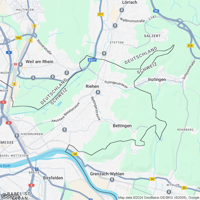 Neubau 5.5-Zi-DEFH mit Blick ins Naturschutzgebiet - Karte