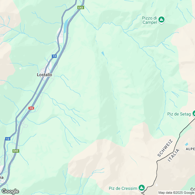 Costruzione quattro unifamiliari a schiera - Karte