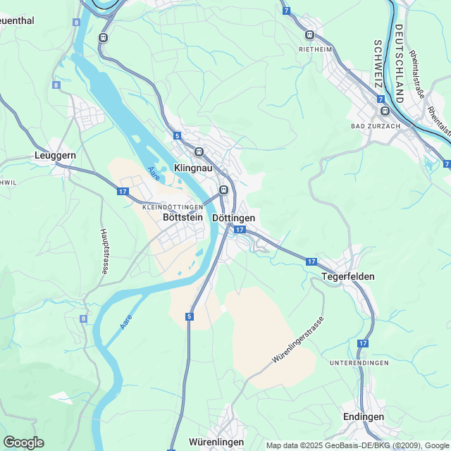 Döttingen: Attraktive 2.5-Zimmer-Eigentumswohnung - Karte
