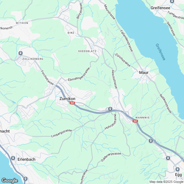 Projektankündigung: Eigentumswohnungen in Zumikon - Karte