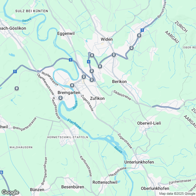 PROJEKTANKÜNDIGUNG - SCHÖNSTE AUSSICHTEN IN ZUFIKON - Karte