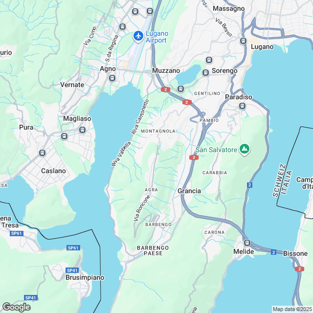 Costruzione quartiere residenziale Bigogno-Camatta - Karte
