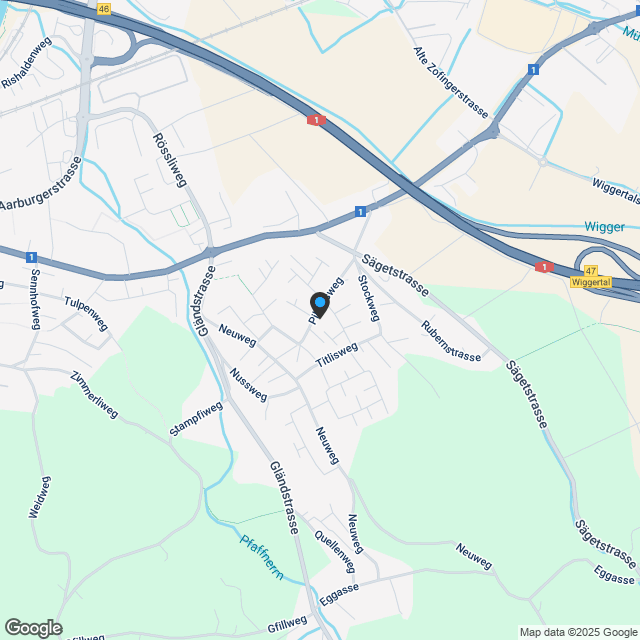 gemütliche 3.5 Zimmer-Gartenwohnung - Karte