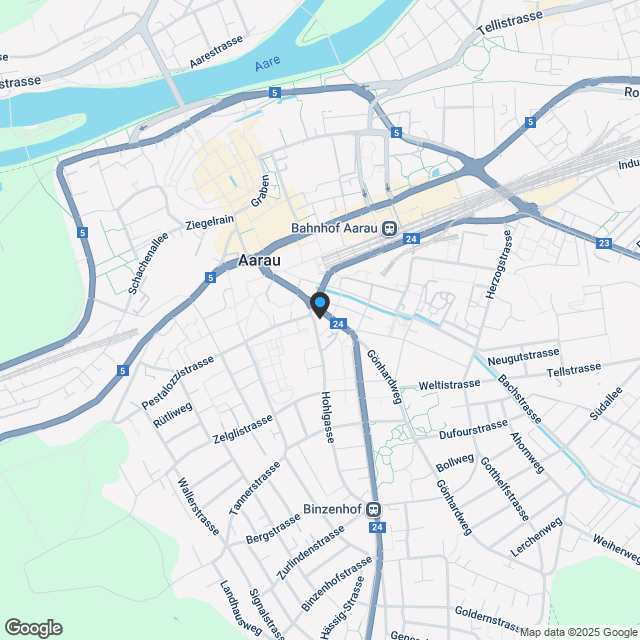 Charmante 2.5-Zimmer-Wohnung mit Balkon und Raumhöhe bis 4.25?m - Karte