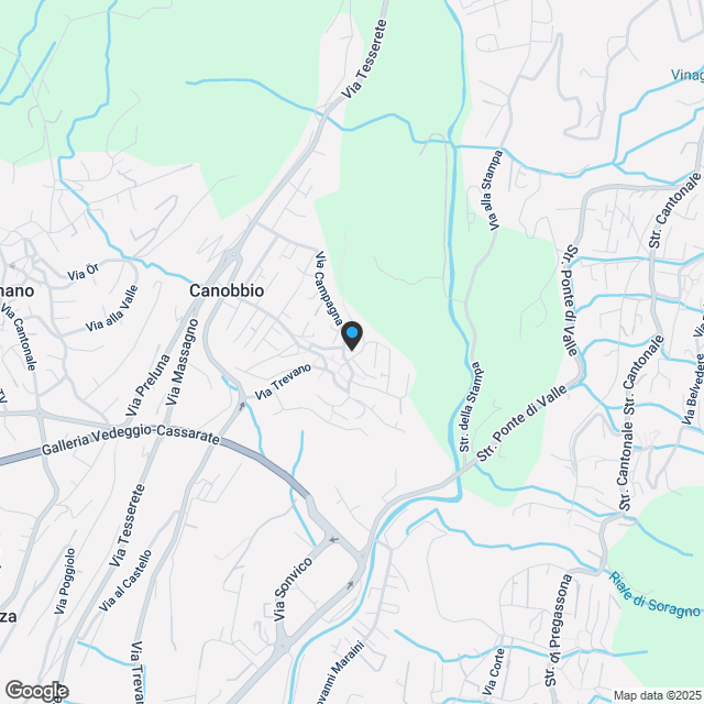PPP1 - Residenza Rhose - Appartamento 3.5 locali Canobbio - Karte