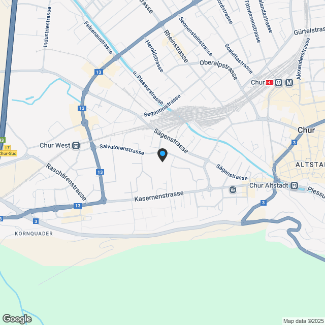 Chur - 3.5-Zimmerwohnung - Karte