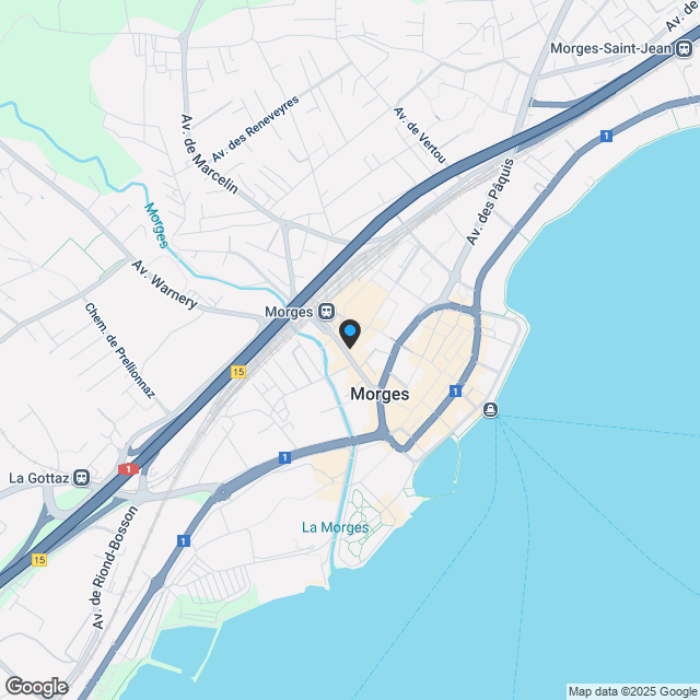 Nouvelle résidence au coeur des vignes à Yens, 10 min de Morges - Karte