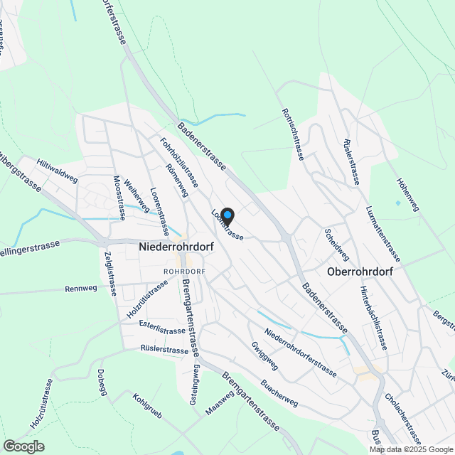 «Loonstrasse 6» - Ihre Wohnresidenz in Niederrohrdorf - Karte