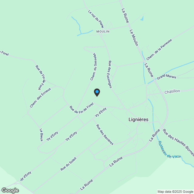 LIGNIÈRES / NE VILLA INDIVIDUELLE DE 6,5 PCES DISPONIBLE DE SUITE!! - Karte