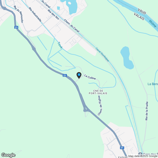 Magnifique villa neuve de 5,5 pièces à 3 km du lac - Karte