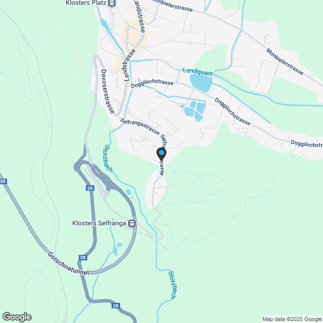 Maisonette | 7250, Klosters - Karte