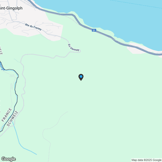 Duplex en Attique d'exception à St-Gingolph, vue sur le lac Léman et les montagnes - Karte