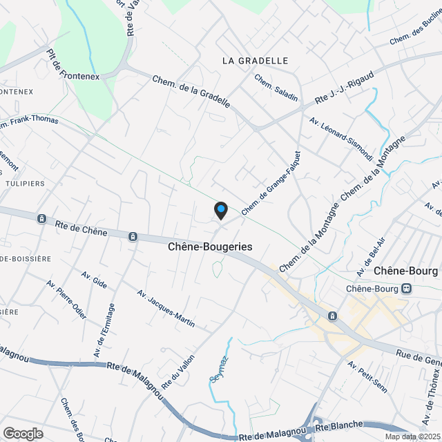 Nouveau projet - Attique de 6 pièces totalisant une surface de 268 m2 - Karte