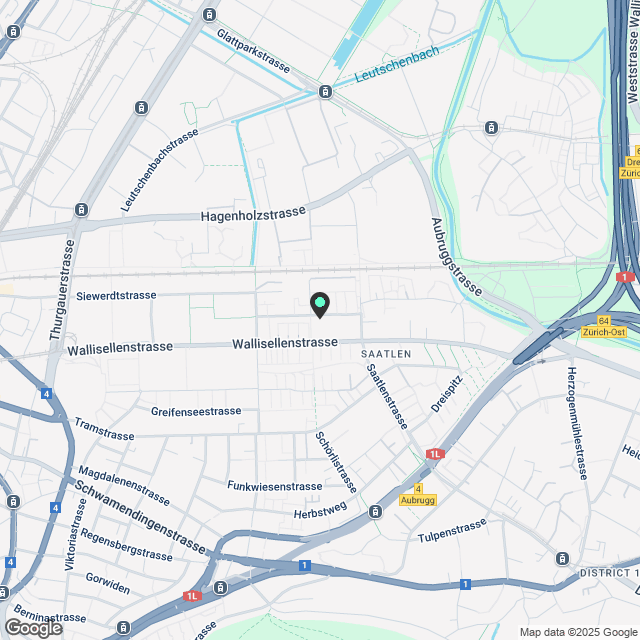 3.5 Zimmerwohnung in Zürich - Karte