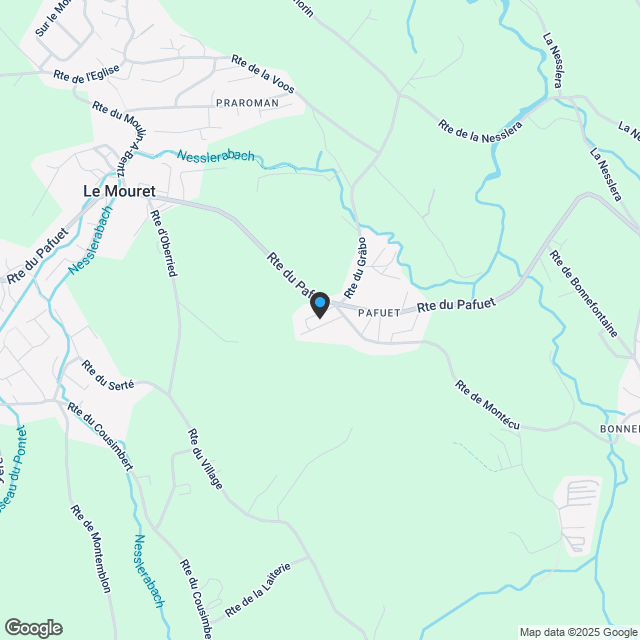 Villa jumelée neuve de 5.5 pièces au Mouret (A) - Karte