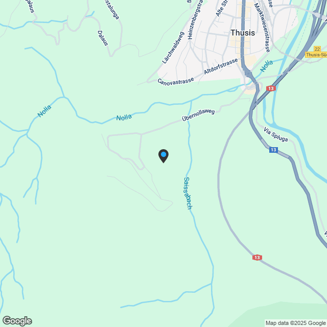 Neubau, Erstbezug im Bergpanorama - Karte